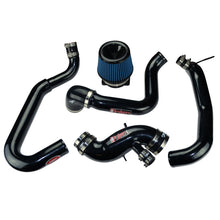 Load image into Gallery viewer, Injen 03-06 Evo 8/9/MR Cast Aluminum Intake System w/ Full Intercooler Piping Black Short Ram Intake Injen INJSP1898BLK