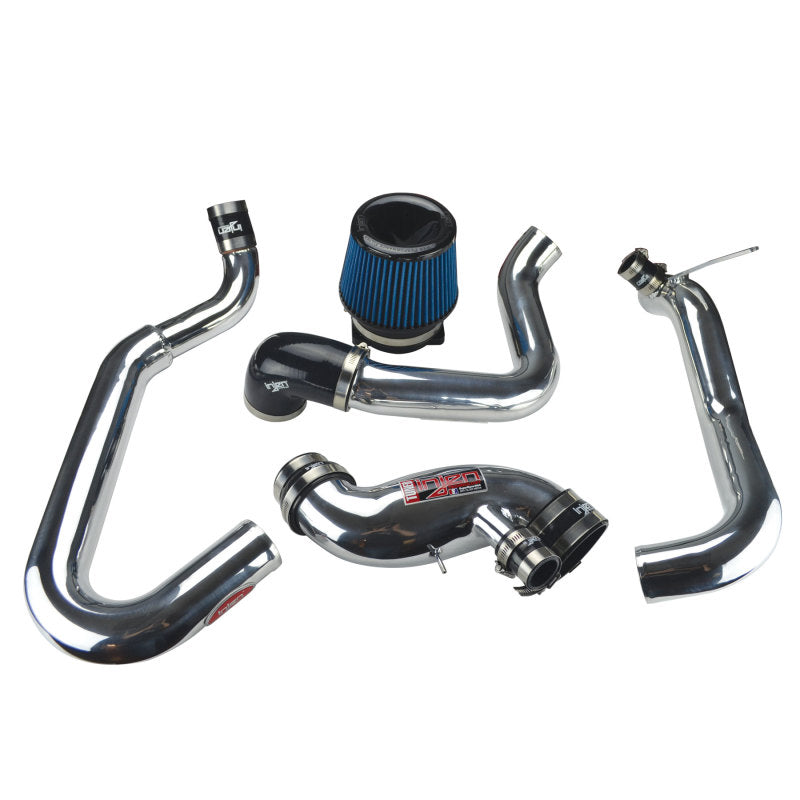 Injen 03-06 Evo 8/9/MR Cast Aluminum Intake System w/ Full Intercooler Piping Polished Short Ram Int Injen INJSP1898P