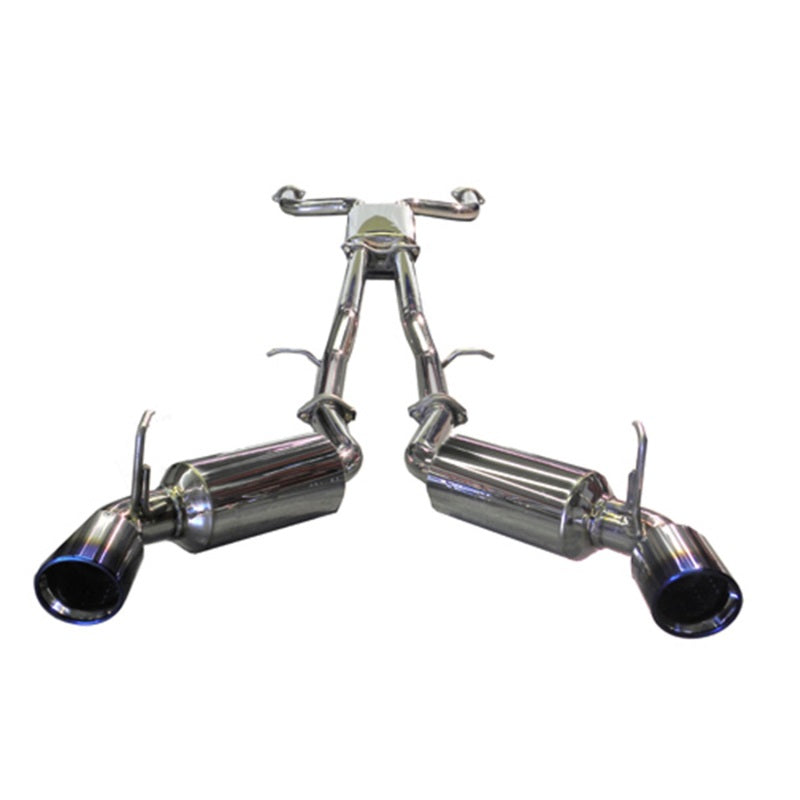 Injen 03-08 350Z Dual 60mm SS Cat-Back Exhaust w/ Built In Resonated X-Pipe Injen INJSES1987TT