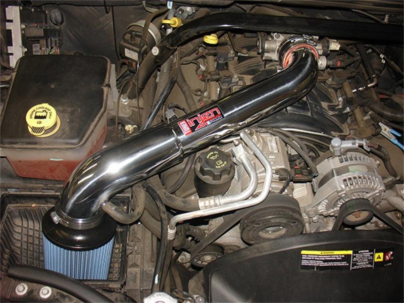 Injen 05-07 Jeep Grand Cherokee WK 4.7L V8 Wrinkle Black Tuned Air Intake w/ MR Tech Injen INJPF5012WB