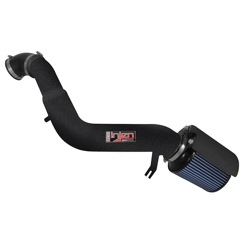 Injen 05-10 Grand Cherokee WK Wrinkle Bk Power-Flow Intake w/ MR Tech & Web Nano Fiber Dry Filter - Injen PF5010WB