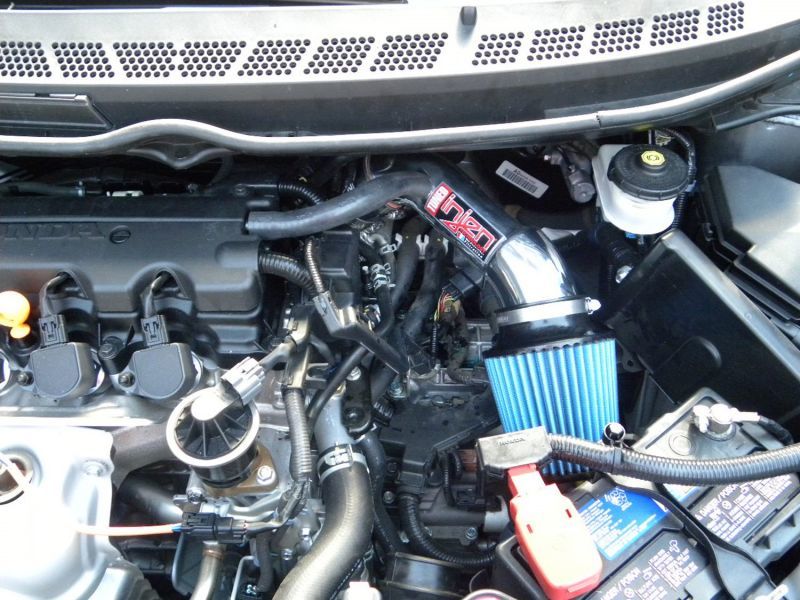 Injen 06-11 Honda Civic Ex 1.8L 4cyl Black Tuned Air Intake w/ MR Tech/Nano-Fiber Dry Filter Injen INJSP1570BLK