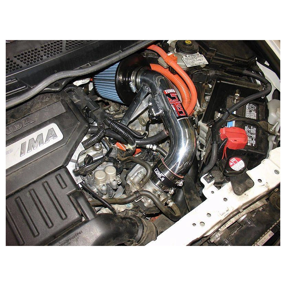 Injen 06-11 Honda Civic Hybrid 1.3L 4 cyl Black Dyno-Tuned Air Intake w/ Web Nano-Fiber Filter - Injen SP1580BLK - view 2