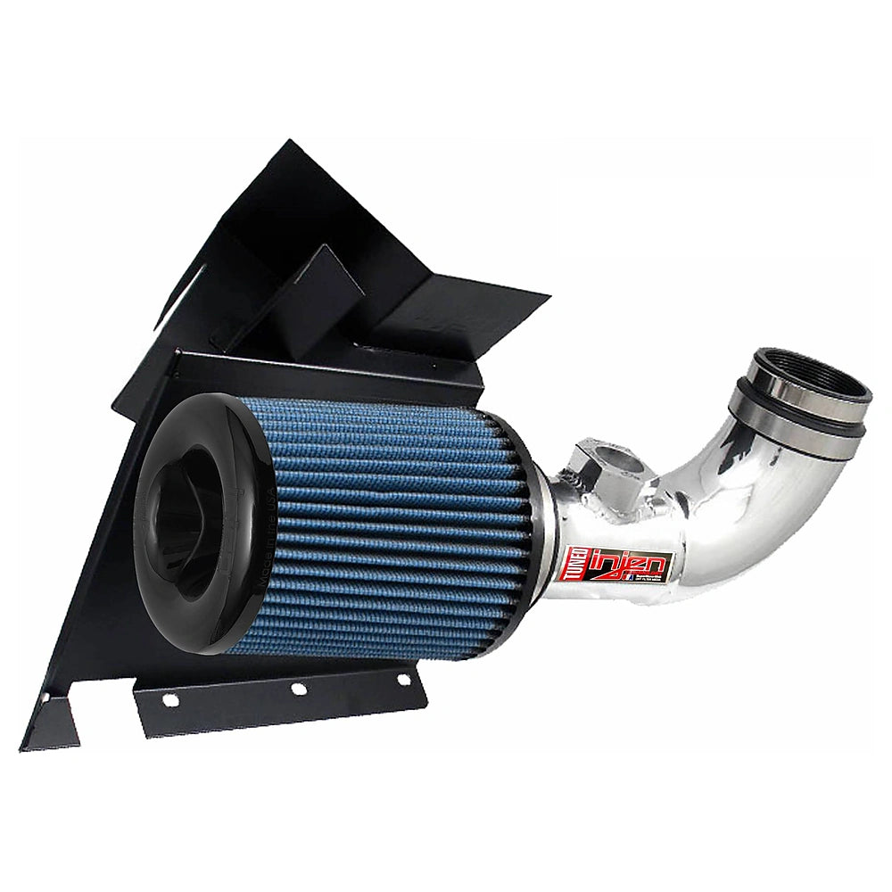 Injen 08-09 128i E82 / 07-09 328i E92 / 2006 330i E92 3.0L 6 Cyl. (Includes Heat Shield) Polished Sh - Injen SP1121P