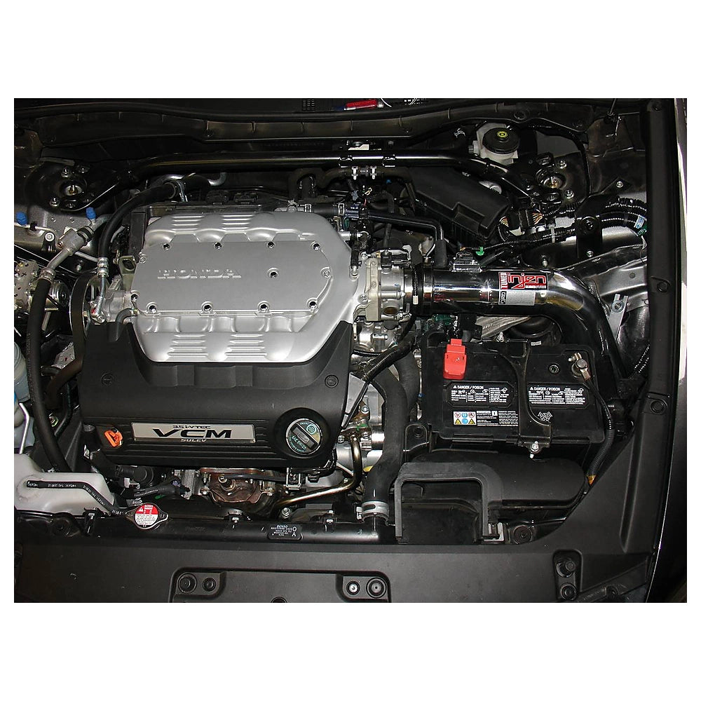 Injen 08-09 Accord Coupe 3.5L V6 Black Cold Air Intake - Injen SP1685BLK - view 2