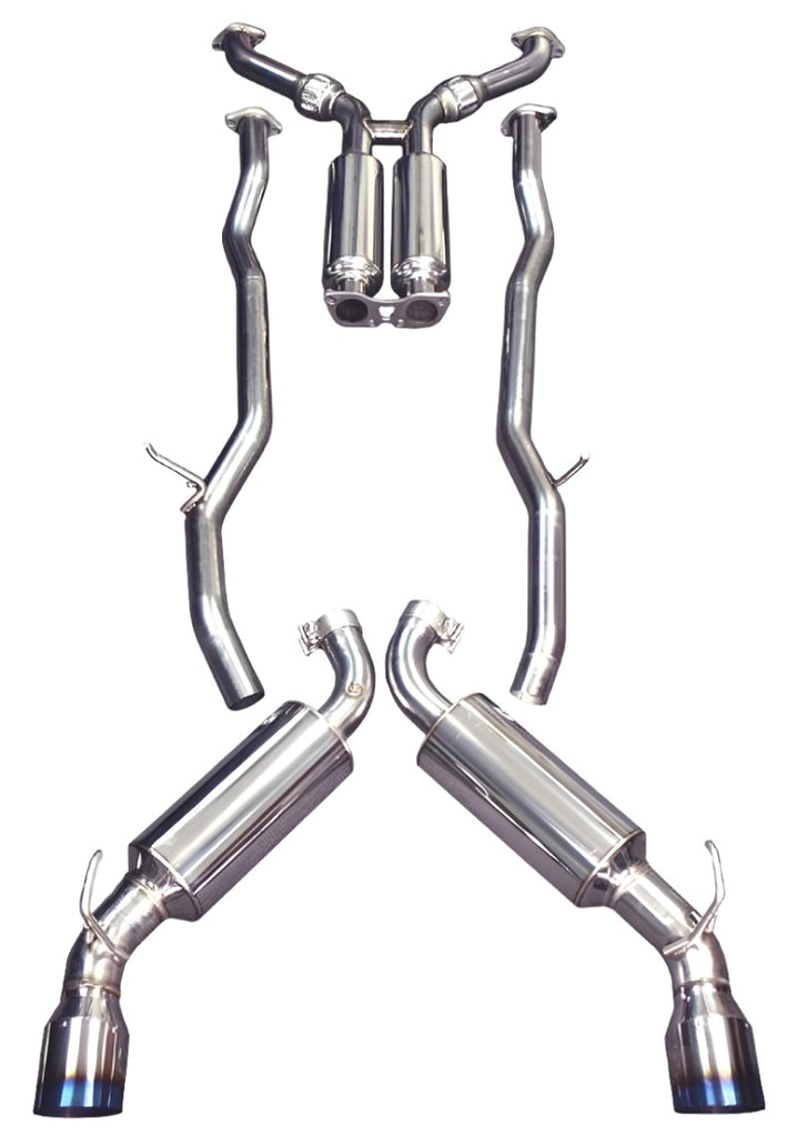 Injen 08-11 Lancer 4cyl  2.0L & 2.4L (All trim levels) 60mm Axle-Back Exhaust - Black Ops Auto Works