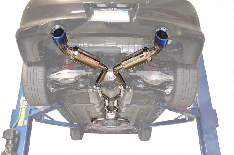 Injen 08-13 Infiniti G37/G37 IPL Coupe 3.7L 76mm Stainless Steel Exhaust w/ Titanium Tips Injen INJSES1997TT