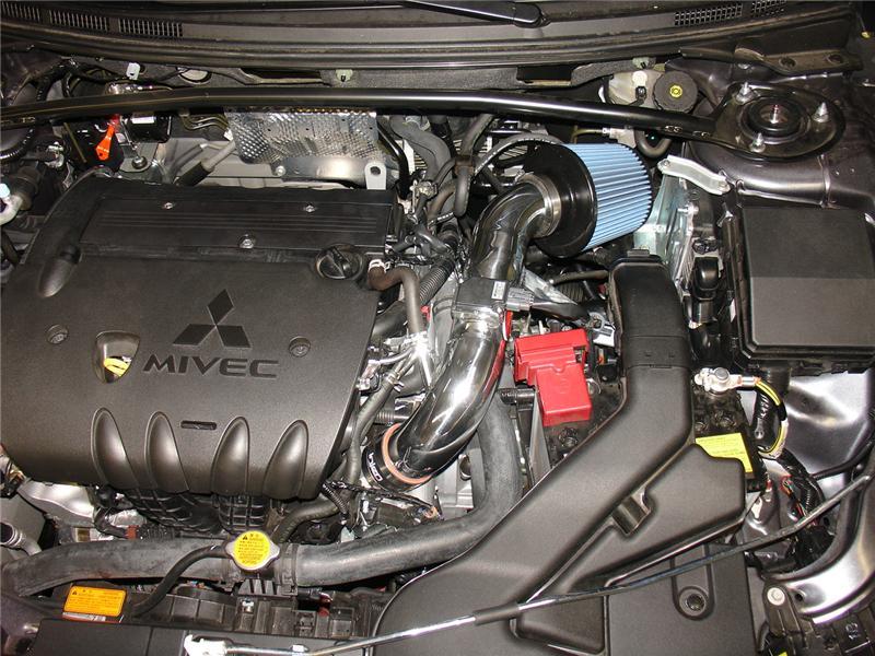 Injen 08-13 Lancer/Outlander Sport 2.0L 4 Cyl. Polished Short Ram Intake w/ MR Tech/Air Fusion - Black Ops Auto Works