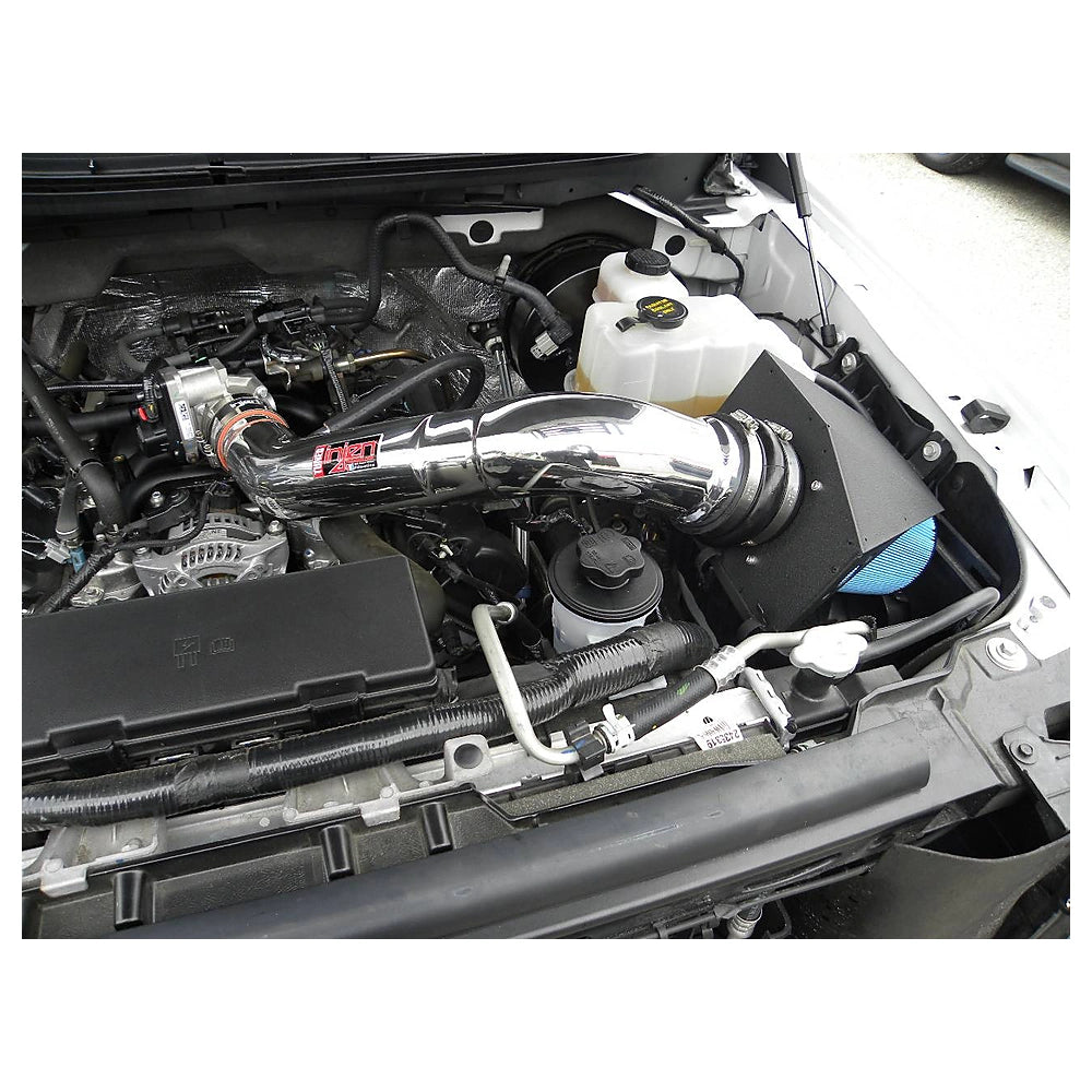 Injen 09-10 Ford F-150 2 valve V8 4.6L Polished Power-Flow Air Intake System - Injen PF9027P - view 3
