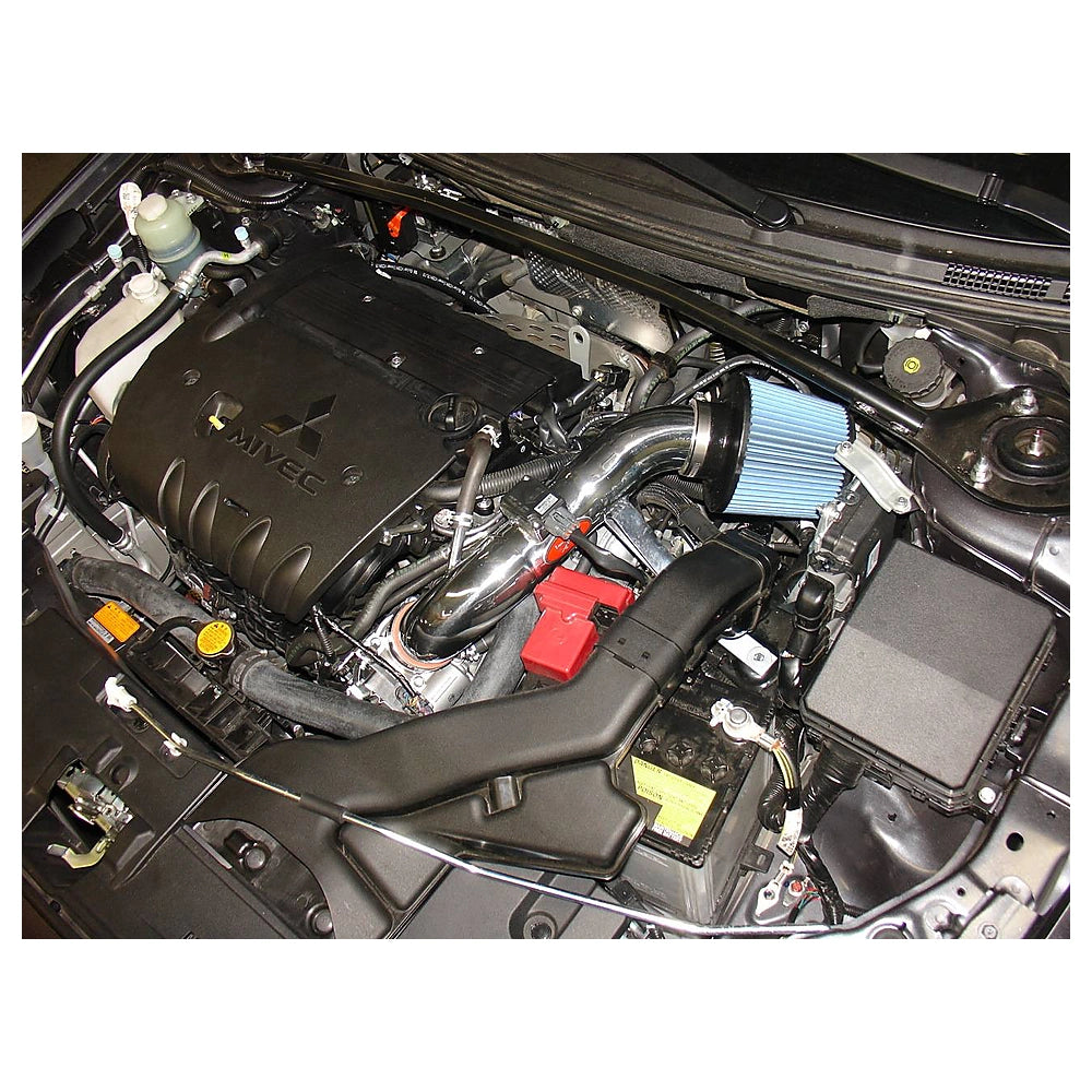 Injen 09-11 Mitsuibishi Lancer GTS 2.4L 4 cyl Polished Tuned Air Intake - Injen SP1838P - view 2