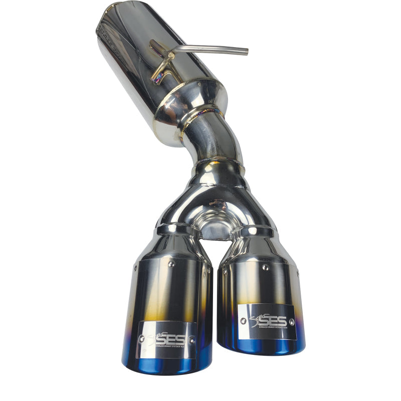 Injen 10-13 Hyundai Genesis Coupe 2.0L(t) 4cyl SS Exhaust w/ 76mm Y-Pipe Resonator/Molded SS Flanges Injen INJSES1386TT