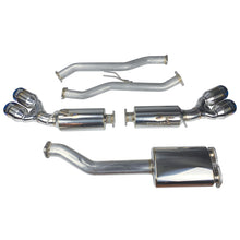 Load image into Gallery viewer, Injen 10-13 Hyundai Genesis Coupe 2.0L(t) 4cyl SS Exhaust w/ 76mm Y-Pipe Resonator/Molded SS Flanges Injen INJSES1386TT