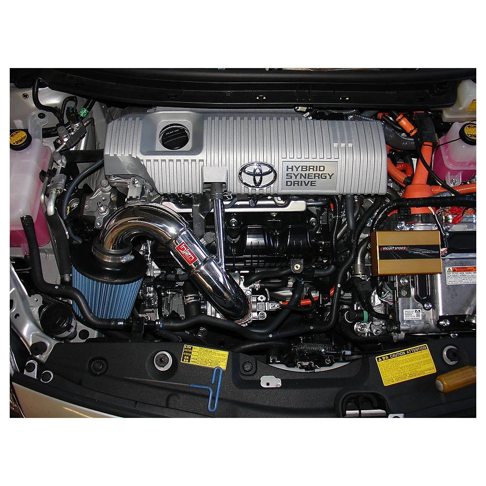 Injen 10-13 Toyota Prius  / 11-13 Lexus CT 200H Hybrid Polished C/A Intake w/MR Tech/Air Fusion - Injen SP2090P - view 2