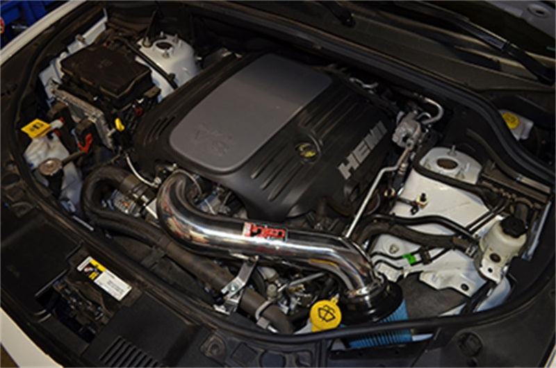 Injen 11-17 Dodge Durango R/T 5.7L V8 Wrinkle Black Power-Flow Air Intake System Injen INJPF5021WB