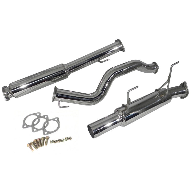 Injen 11-17 Nissan Juke 1.6L 4cyl Turbo FWD ONLY (incl Nismo) SS Cat-Back Exhaust - Black Ops Auto Works