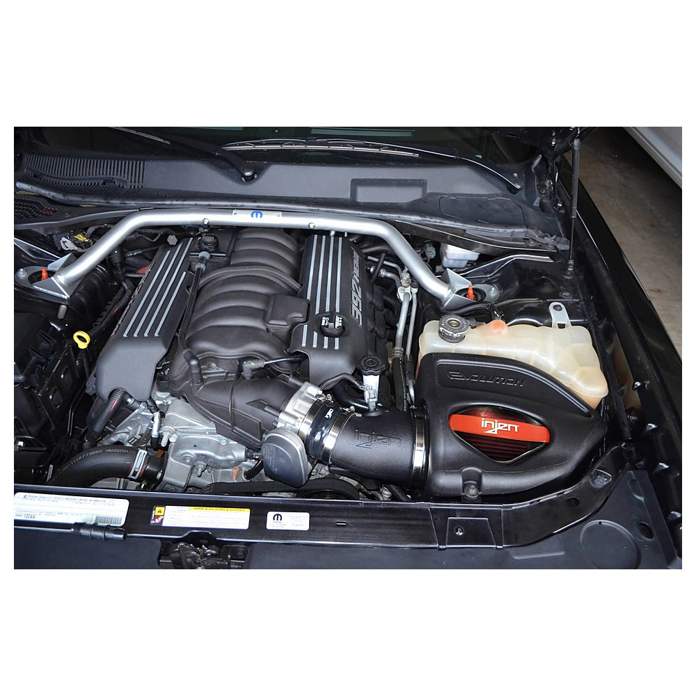 Injen 11-20 Dodge Challenger 6.4L Hemi / 12-17 Dodge Charger 6.4L Hemi Evolution Intake (Oiled) - Injen EVO5101C - view 5