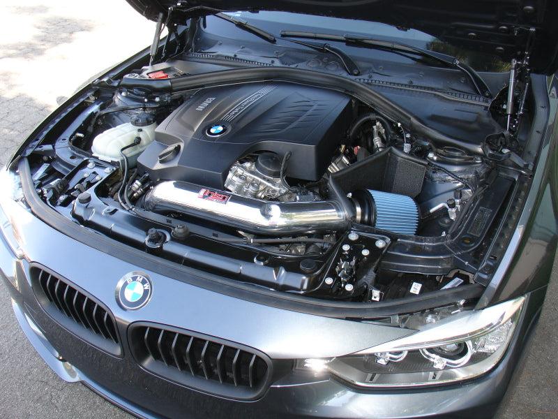 Injen 12-13 BMW 335i (N55) 3.0L L6 (turbo) AUTO TRANS ONLY Wrinkle Black Short Ram Intake w/ MR Tech Injen INJSP1128WB