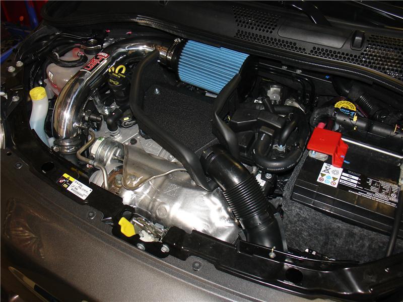 Injen 12-13 Fiat 500 Abarth 1.4L(t) Polished Short Ram Intake w/ MR Tech & Heat Shield - Black Ops Auto Works