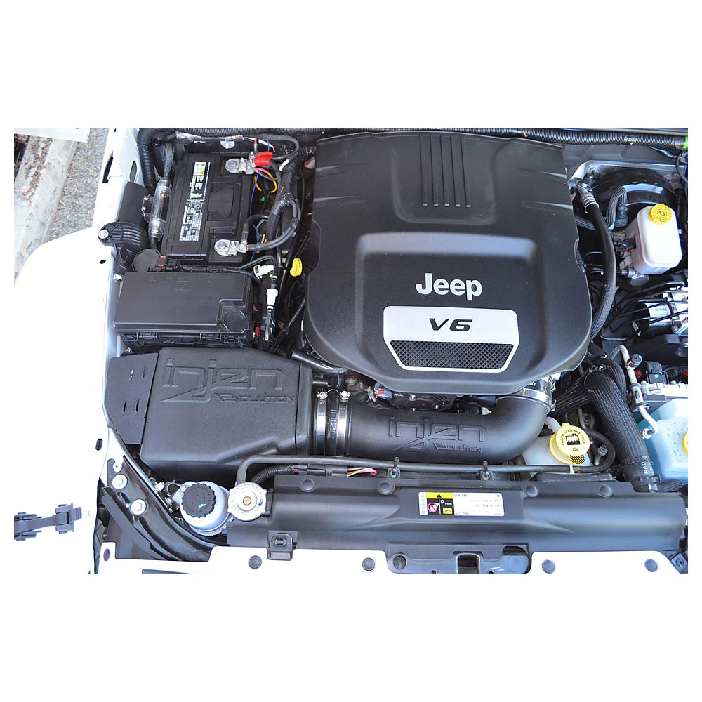 Injen 12-15 Jeep Wrangler JK 3.6L V6 Evolution Intake - Injen EVO5008 - view 5