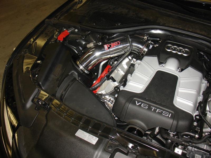 Injen 12-18 Audi A7 3.0L Supercharged Wrinkle Black Cold Air Intake w/ MRI Tech & Air Horn Injen INJSP3085WB