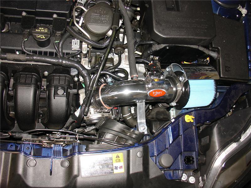 Injen 12 Ford Focus 2.0L 4cyl Polished Air Intake w/MR Tech, Web Nano-Fiber Dry Filter & Heat Shield - Black Ops Auto Works