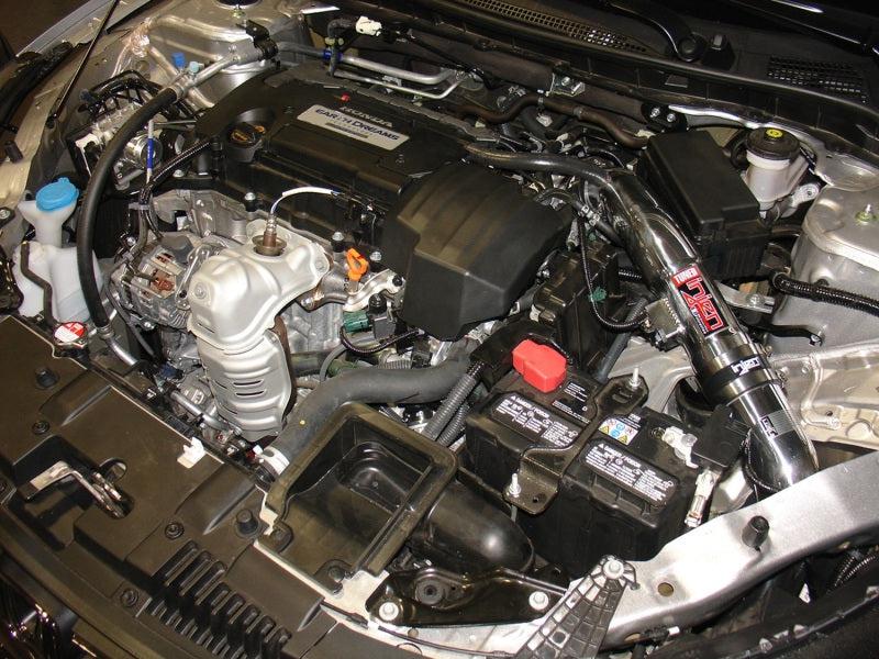 Injen 13-17 Honda Accord 2.4L 4cyl Black Cold Air Intake w/ MR Tech & Air Fusion (Converts to SRI) Injen INJSP1676BLK