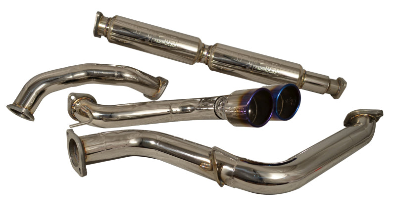 Injen 13--19 Ford Focus ST 2.0L (t) 3.00in Cat-Back Stainless Steel Exhaust System w/Titanium Tip - Black Ops Auto Works