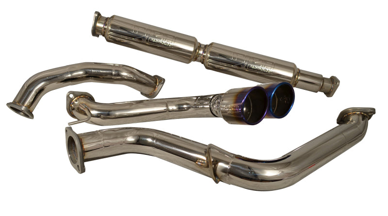 Injen 13-19 Ford Focus ST 2.0L (t) 3.00in Cat-Back Stainless Steel Exhaust System w/Titanium Tip Injen INJSES9001TT