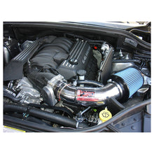 Load image into Gallery viewer, Injen 13 Jeep Grand Cherokee SRT-8 6.4L V8 Wrinkle Black Short Ram Intake w/ Heat Shield - Injen PF5013WB - view 2