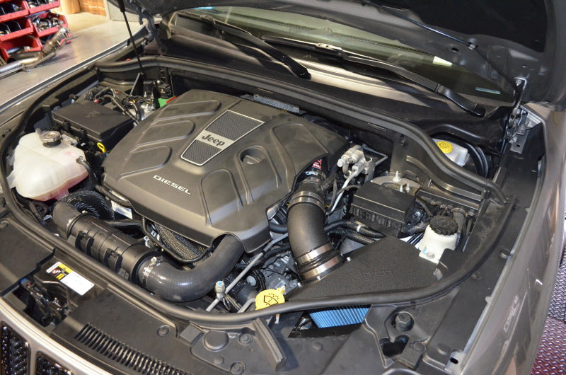 Injen 14-16 Jeep Grand Cherokee 3.0L V6 Turbo Wrinkle Black Short-Ram Intake w/MR Tech & Heatshield Injen INJPF5014WB