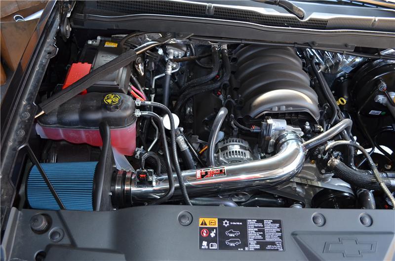 Injen 14-19 Chevy Silverado/GMC Sierra P/U 5.3L Polished Short Ram Intake w/ MR Tech & Heat Shield - Black Ops Auto Works