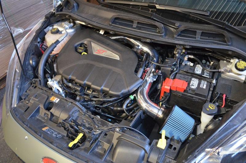 Injen 14 Ford Fiesta ST 1.6L Turbo 4Cyl Wrinkle Black Short Ram Intake w/MR Tech Injen INJSP9016WB
