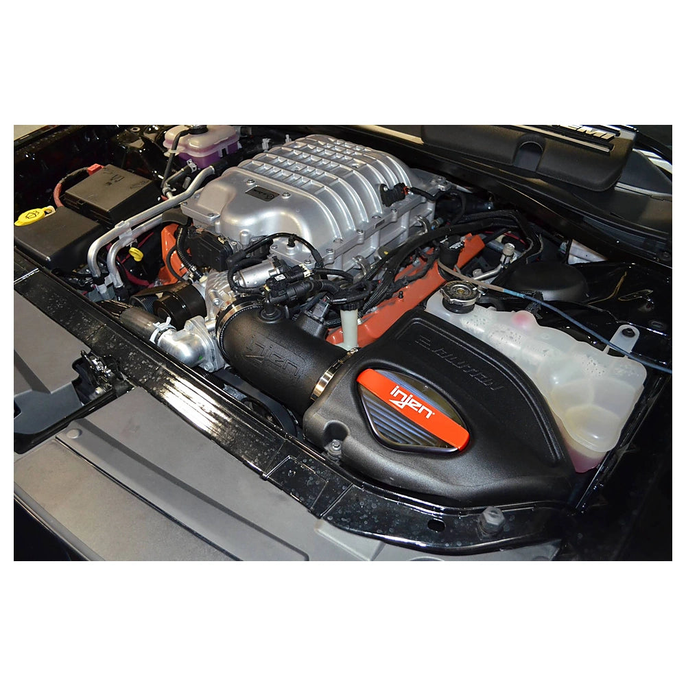 Injen 15-16 Dodge Challenger Hellcat 6.2L / 15-16 Dodge Charger Hellcat 6.2L Evolution Intake - Injen EVO5102 - view 4