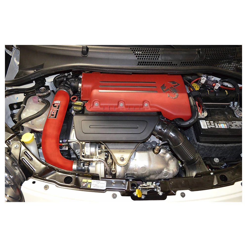 Injen 15-19 Fiat Abarth 1.4L Turbo 4Cyl Wrinkle Red Short Ram Intake w/MR Tech - Injen SP5024WR - view 2