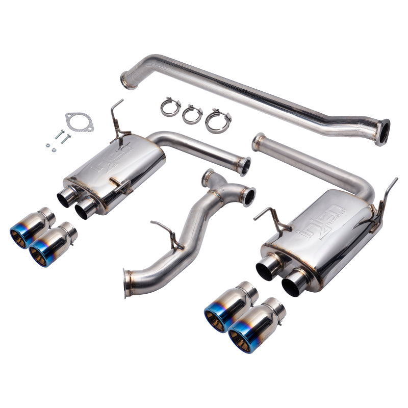 Injen 15-20 Subaru STI Cat Back Exhaust w/ Quad Titanium Tips Injen INJSES1207TT