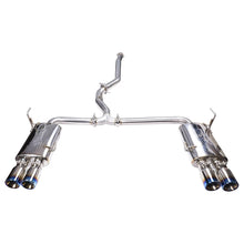 Load image into Gallery viewer, Injen 15-20 Subaru STI Cat Back Exhaust w/ Quad Titanium Tips - Injen SES1207TT