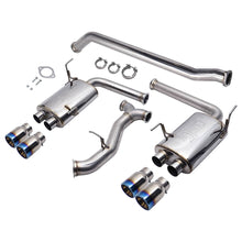 Load image into Gallery viewer, Injen 15-20 Subaru STI Cat Back Exhaust w/ Quad Titanium Tips - Injen SES1207TT - view 4