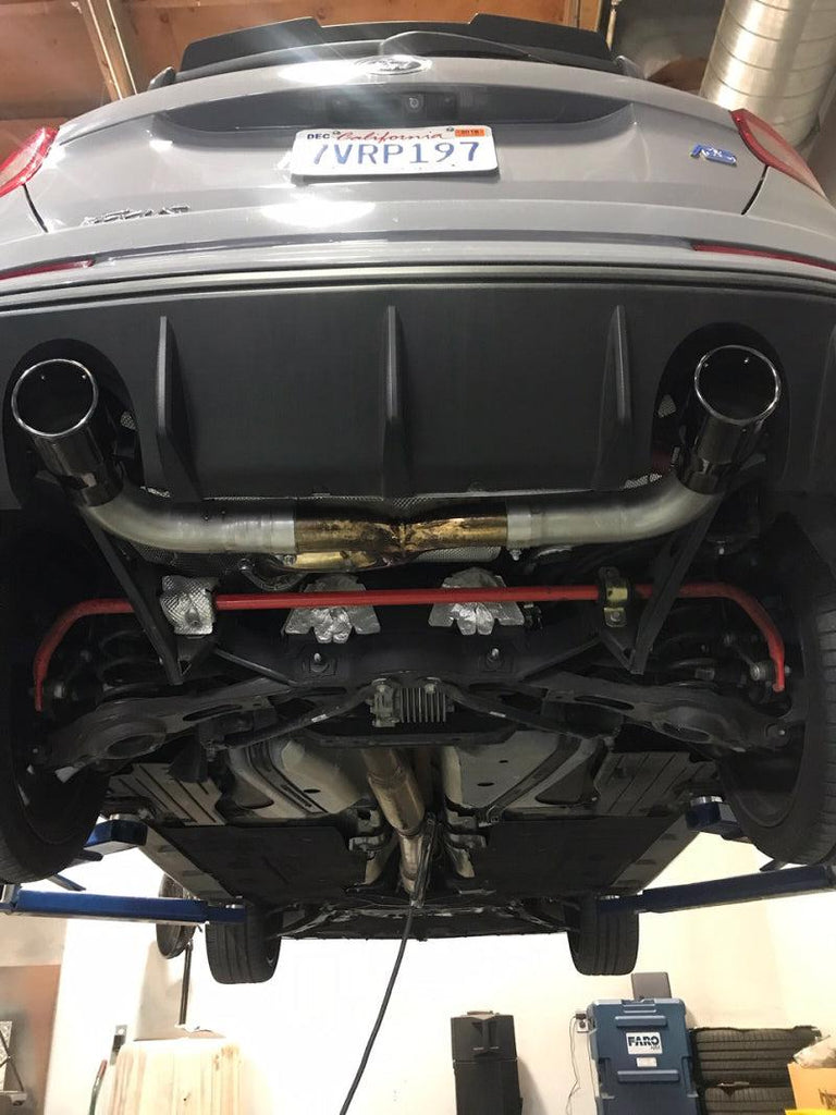 Injen 16-18 Ford Focus RS 3in Cat-Back Stainless Steel Exhaust w/ 4in Black Chrome Tips Injen INJSES9004