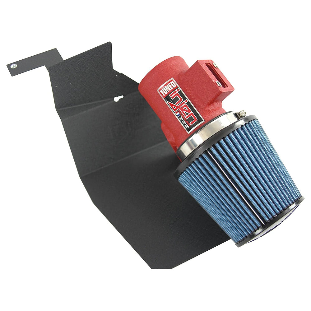 Injen 16-19 Ford Fiesta ST 1.6L Turbo 4Cyl Wrinkle Red Short Ram Intake w/MR Tech (Special order) - Injen SP9018WR