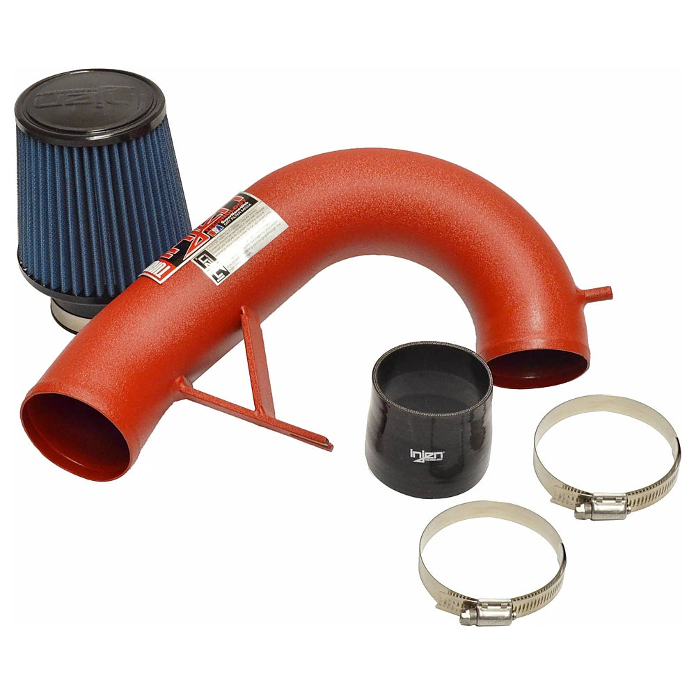 Injen 17-19 Audi A4 2.0T Wrinkle Red Short Ram Air Intake - Injen SP3087WR - view 2