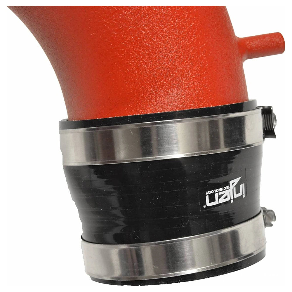 Injen 17-19 Audi A4 2.0T Wrinkle Red Short Ram Air Intake - Injen SP3087WR - view 3