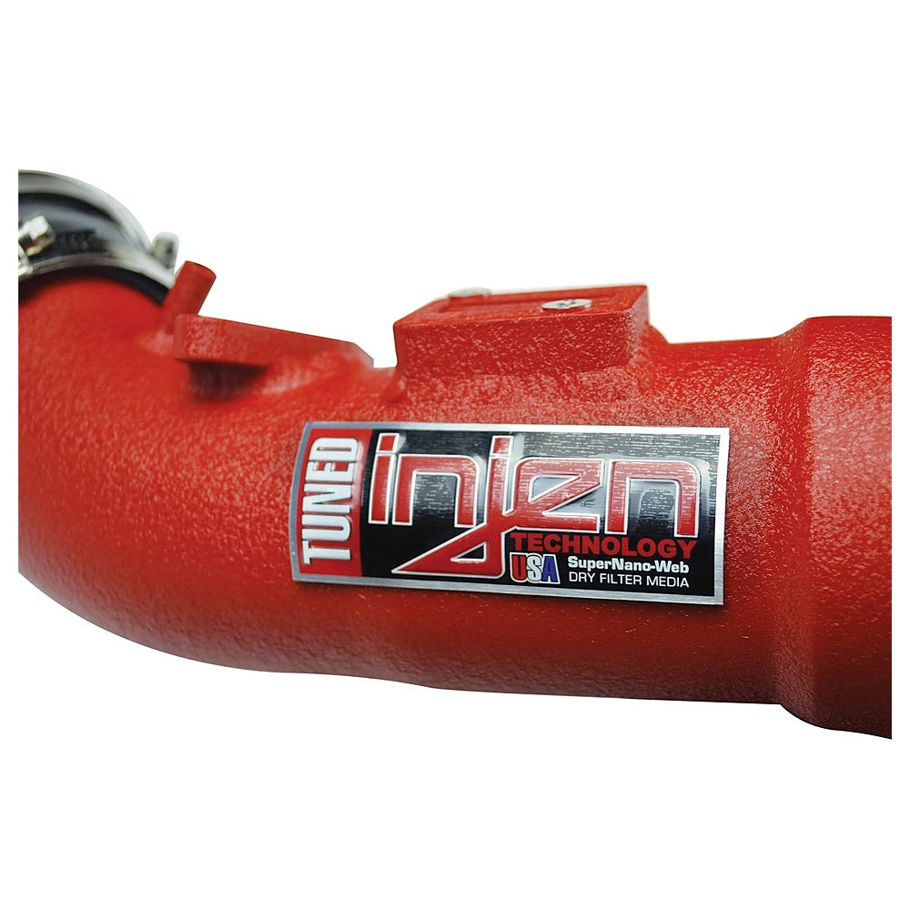 Injen 17-19 Honda Civic Type R 2.0T Wrinkle Red Short Ram Air Intake - Injen SP1583WR - view 3