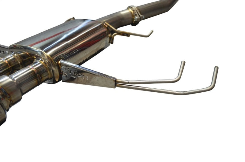 Injen 17-19 Honda Civic Type-R 3in SS Cat-Back Exhaust w/ Dual Burnt Titanium Tips Injen INJSES1582TT