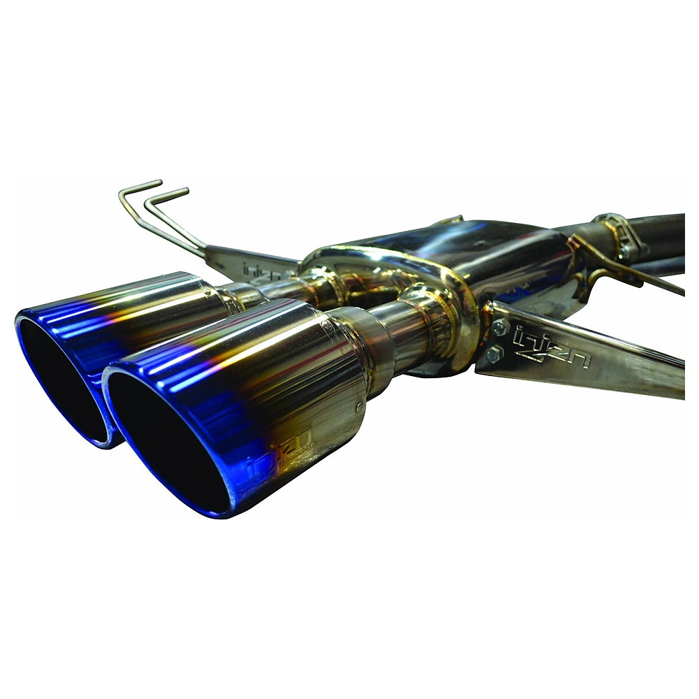 Injen 17-19 Honda Civic Type-R 3in SS Cat-Back Exhaust w/ Dual Burnt Titanium Tips - Injen SES1582TT - view 2
