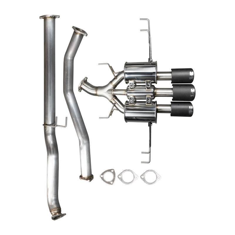 Injen 17-20 Honda Civic Type R 2.0L Turbo 3in 304SS Cat-Back Exhaust Injen INJSES1583CF