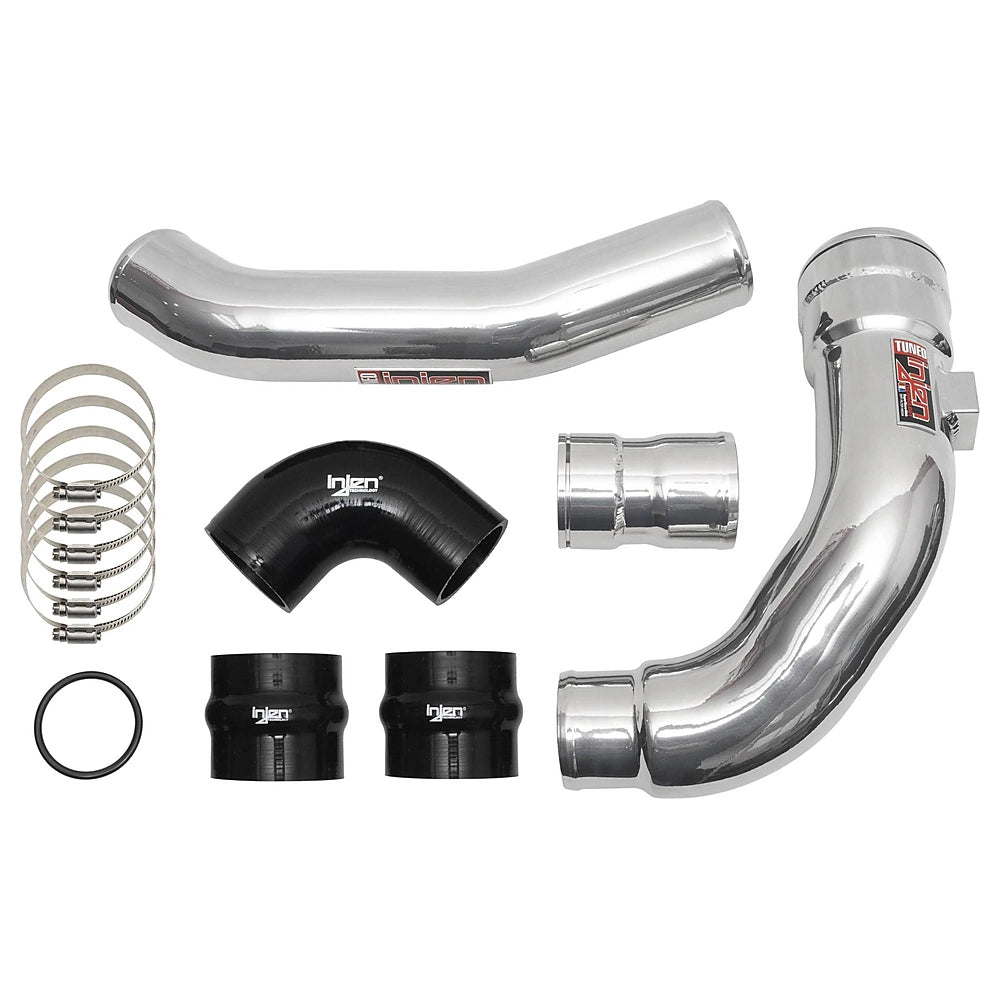 Injen 17-22 Ford F250/F/350/F-450/F-550 V8-6.7L Turbo Diesel Polished Intercooler Piping Kit - Injen SES9004ICP - view 2
