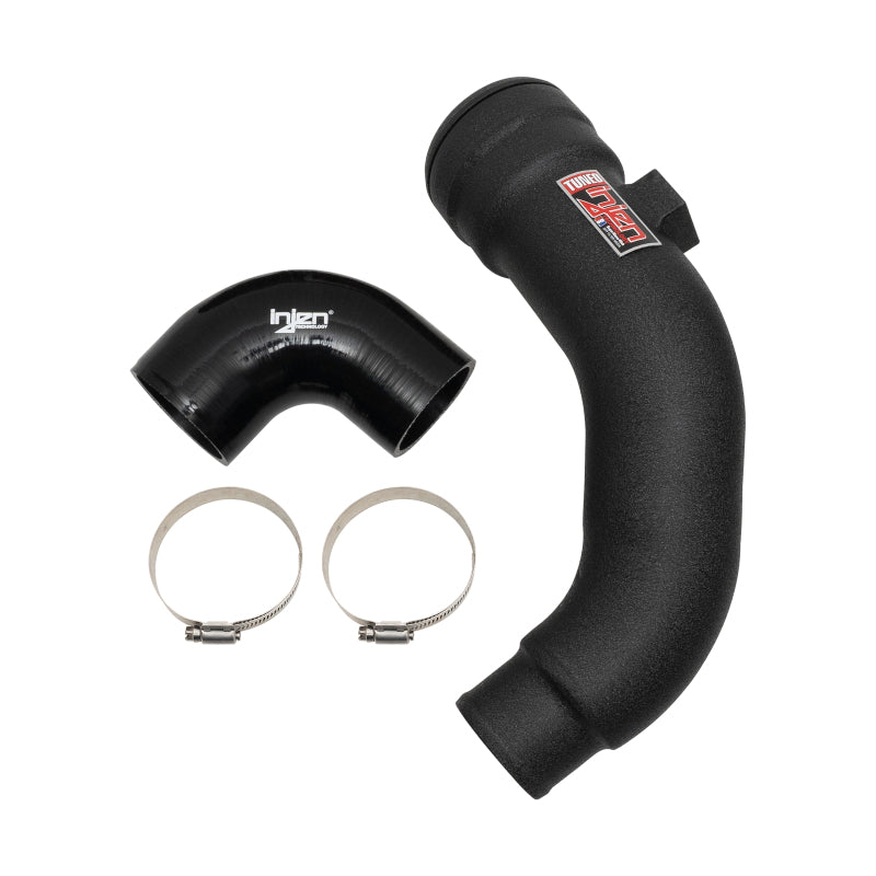 Injen 17-22 Ford F250/F/350/F-450/F-550 V8-6.7L Turbo Diesel Wrnkl Blk Intercooler Cold Side Piping Injen INJSES9004ICPCWB