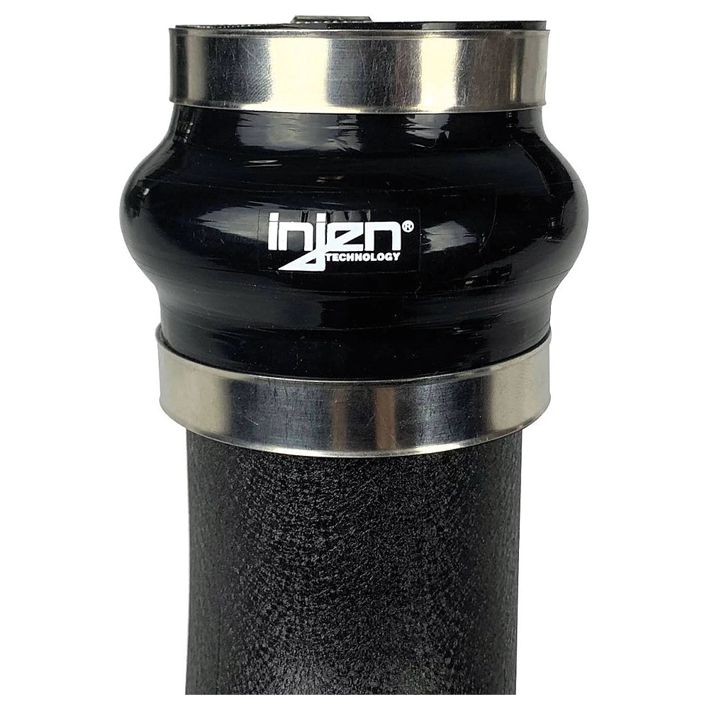 Injen 18-19 Audi S4/S5 (B9) V6 3.0L Turbo Wrinkle Black Intercooler Piping - Injen SES3082ICPWB - view 2
