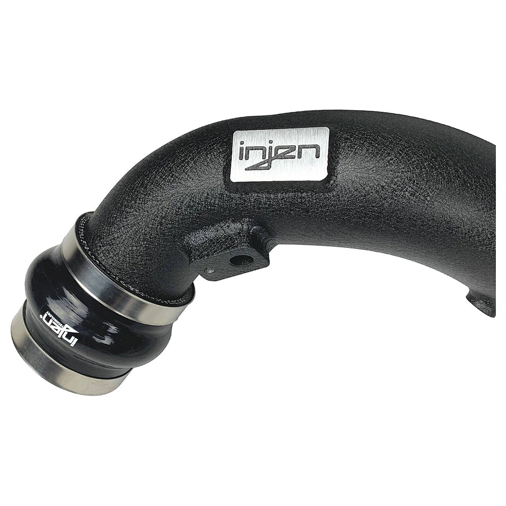 Injen 18-19 Audi S4/S5 (B9) V6 3.0L Turbo Wrinkle Black Intercooler Piping - Injen SES3082ICPWB - view 3