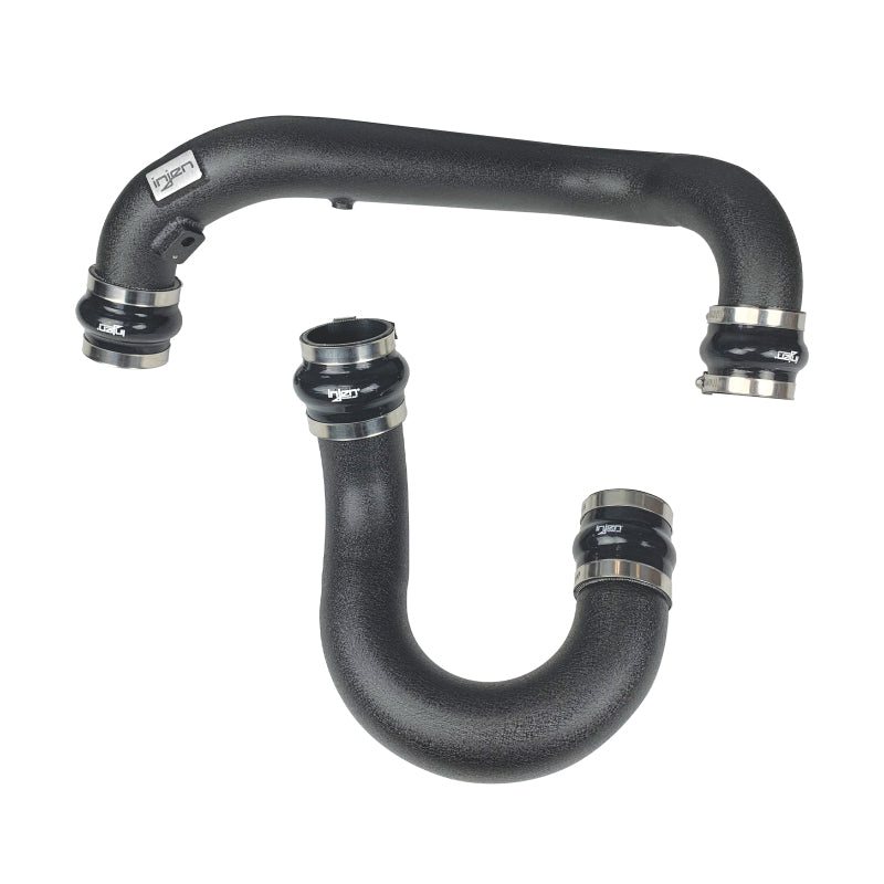 Injen 18-19 Audi S4/S5 (B9) V6 3.0L Turbo Wrinkle Black Intercooler Piping Injen INJSES3082ICPWB